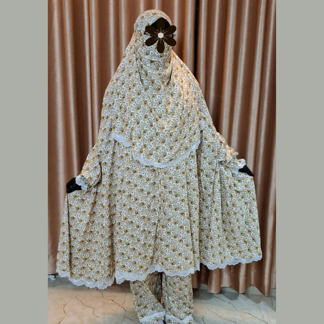 Lilen Fabric Khimar Set LF103